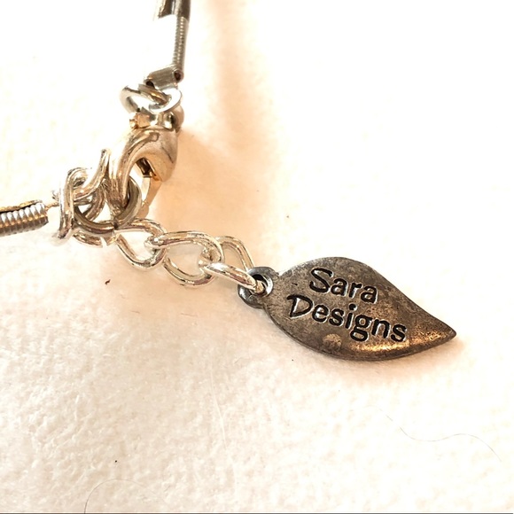 Bronze Leather & Faceted Crystal Wrap Bracelet - Picture 3 of 3